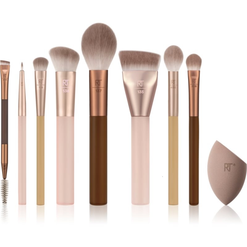 Real Techniques New Nudes All Angles Face Set комплект четки - Комплект - Сравни цени от 1 магазин с безплатна доставка