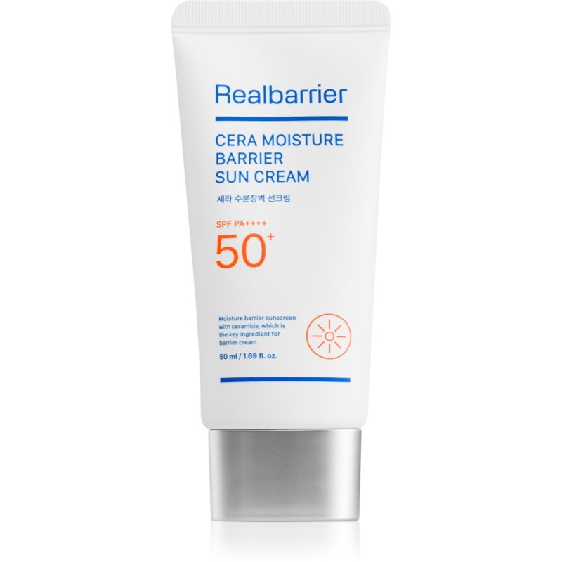 Real Barrier Cera Moisture Barrier Sun Cream Възстановяващ и защитен крем SPF 50+ - Грижа за лице - Сравни цени от 1 магазин с безплатна доставка
