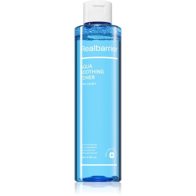 Real Barrier Aqua Soothing Toner хидратиращ тоник за успокояване на кожата - Грижа за лице - Сравни цени от 1 магазин с безплатна доставка