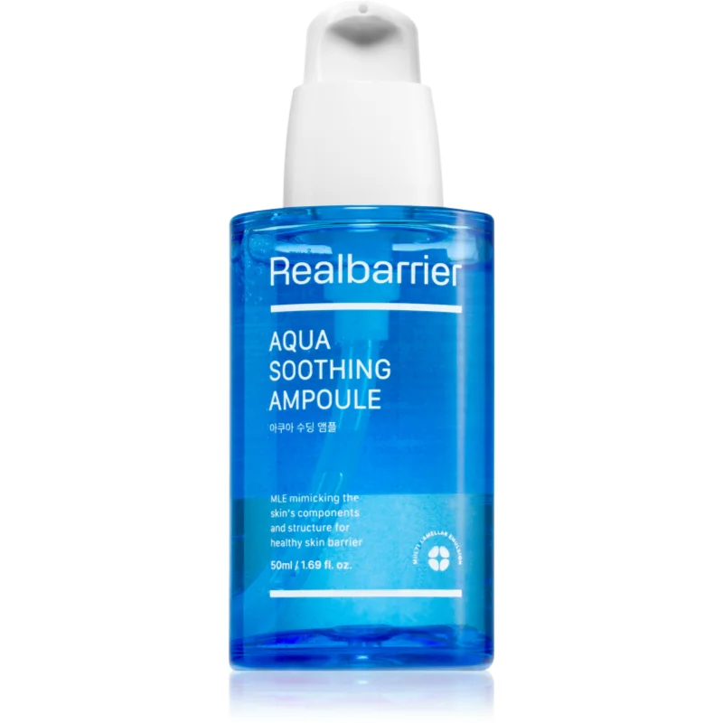 Real Barrier Aqua Soothing Ampoule хидратиращ серум за лице с успокояващ ефект - Грижа за лице - Сравни цени от 1 магазин с безплатна доставка