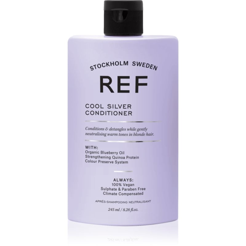 REF Cool Silver Conditioner хидратиращ балсам, неутрализиращ жълтеникавите оттенъци