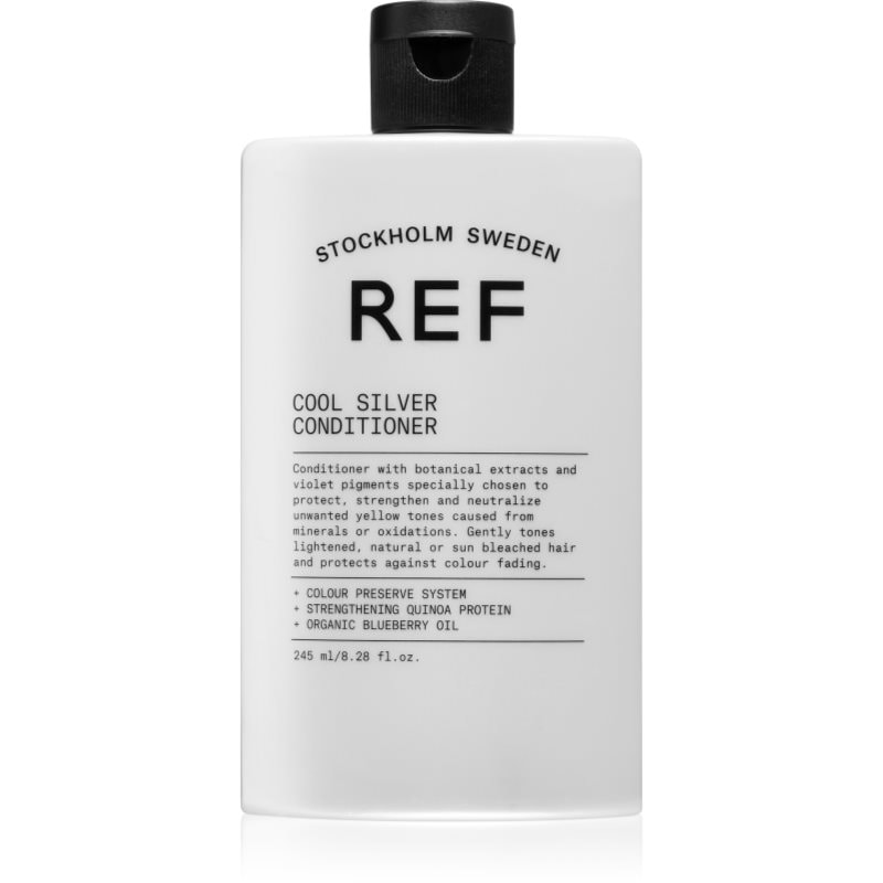 REF REF Cool Silver Conditioner хидратиращ балсам, неутрализиращ жълтеникавите оттенъци - Унисекс парфюм 245мл - Сравни цени от 1 магазин с безплатна доставка
