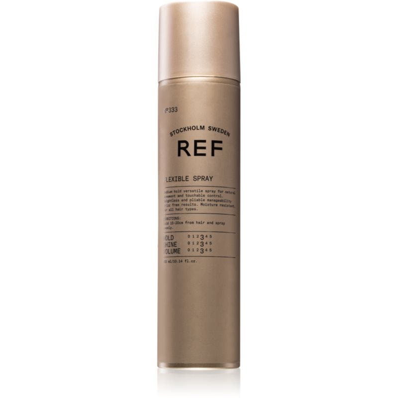REF Flexible Spray лак за коса за гъвкава фиксация - Грижа за коса - Сравни цени от 1 магазин с безплатна доставка