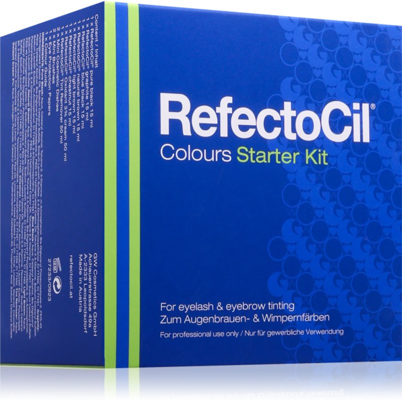 RefectoCil Colours Starter Kit комплект за мигли и вежди - Комплект - Сравни цени от 1 магазин с безплатна доставка