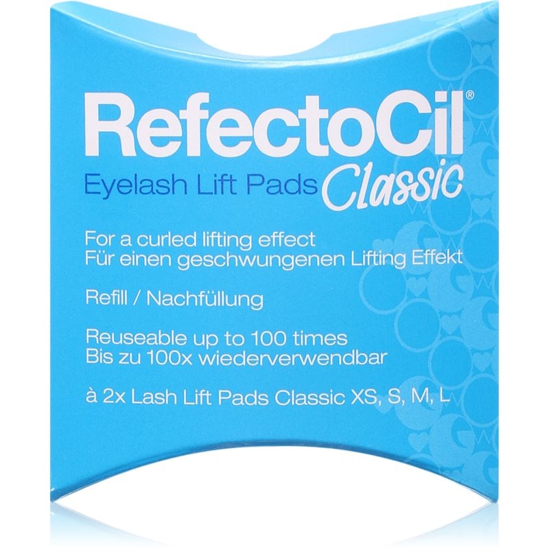 RefectoCil Eyelash Lift Pads Classic подложки за очи за многократна употреба за лифтинг и ламиниране на мигли