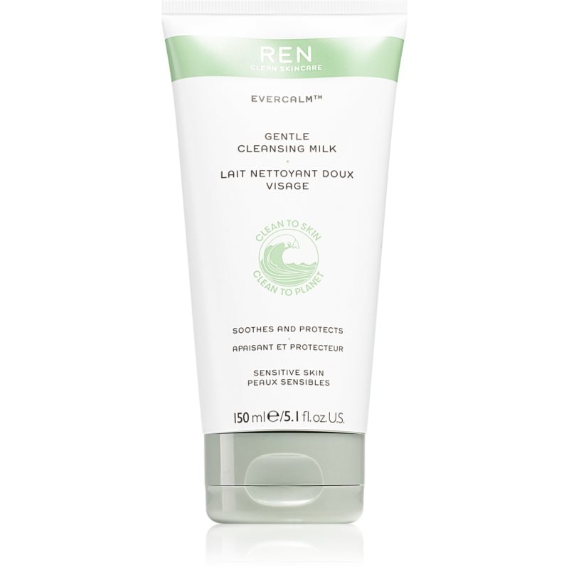 REN Evercalm Gentle Cleansing Milk нежно почистващо мляко с хидратиращ ефект за чувствителна кожа на лицето - Грижа за лице - Сравни цени от 1 магазин с безплатна доставка