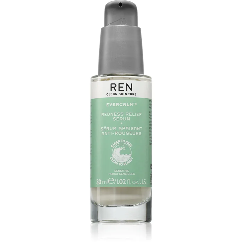 REN Evercalm Redness Relief Serum успокояващ серум за чувствителна кожа на лицето - Грижа за лице - Сравни цени от 1 магазин с безплатна доставка