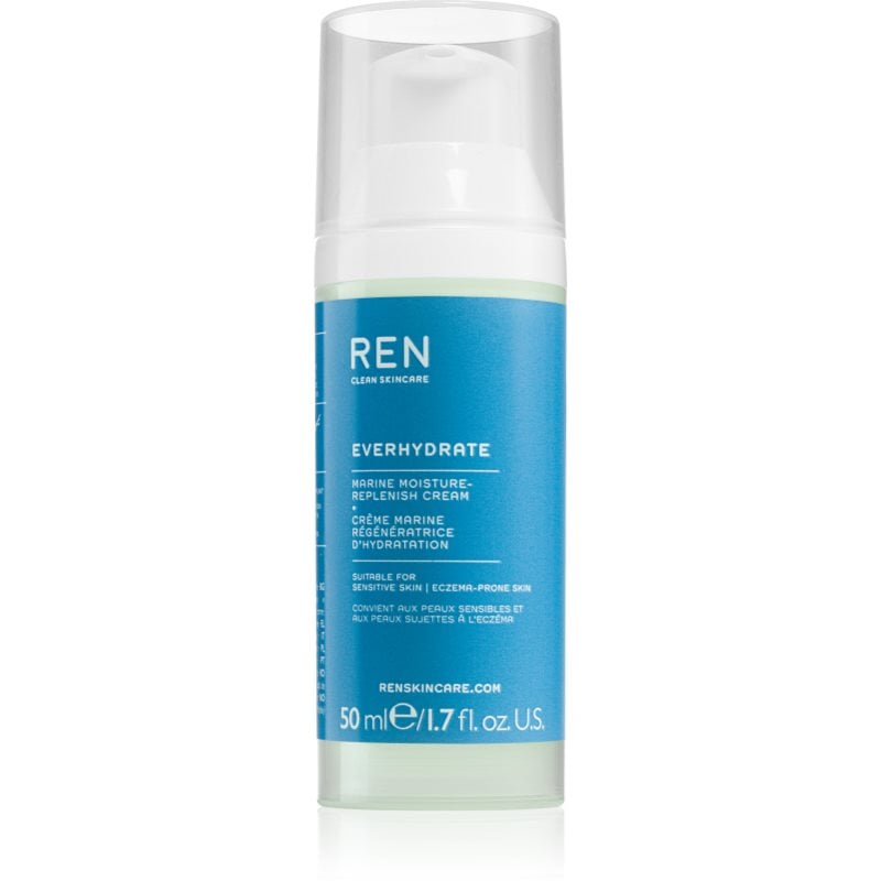 REN Everhydrate попълващ крем с хидратиращ ефект за чувствителна кожа на лицето