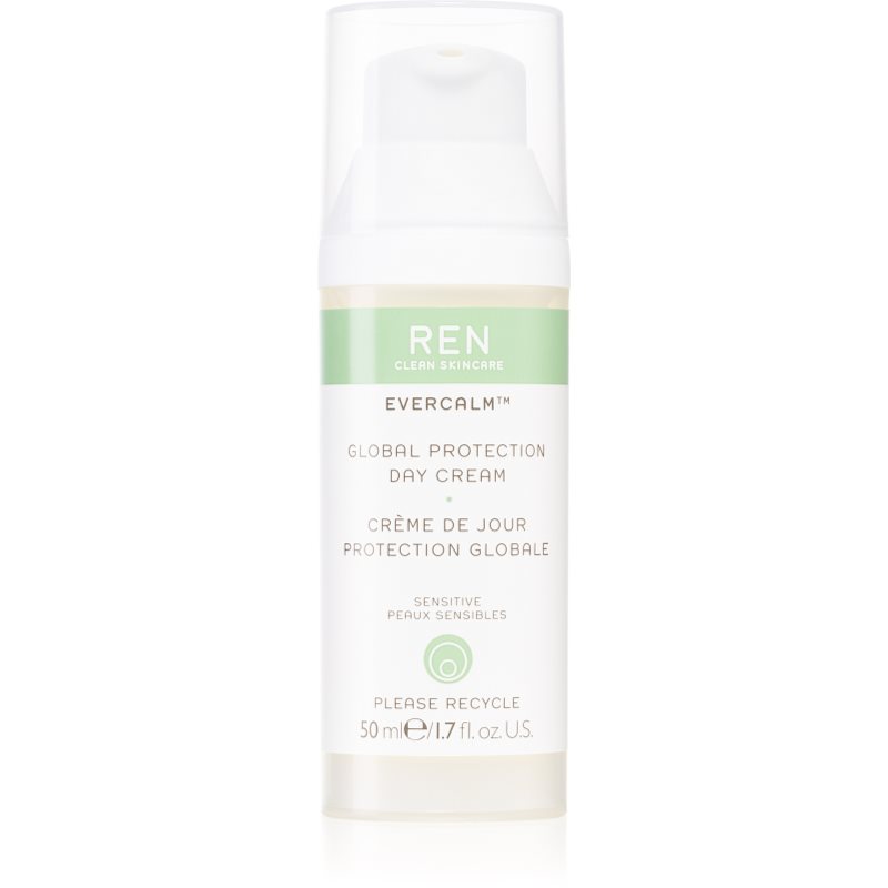 REN Evercalm Global Protection защитен хидратиращ крем с ревитализиращ ефект за чувствителна кожа на лицето - Грижа за лице - Сравни цени от 1 магазин с безплатна доставка