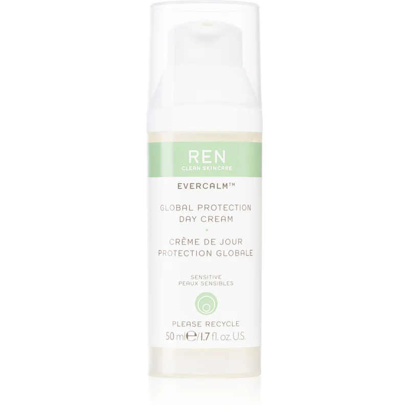 REN Evercalm Global Protection защитен хидратиращ крем с ревитализиращ ефект за чувствителна кожа на лицето - Грижа за лице - Сравни цени от 1 магазин с безплатна доставка