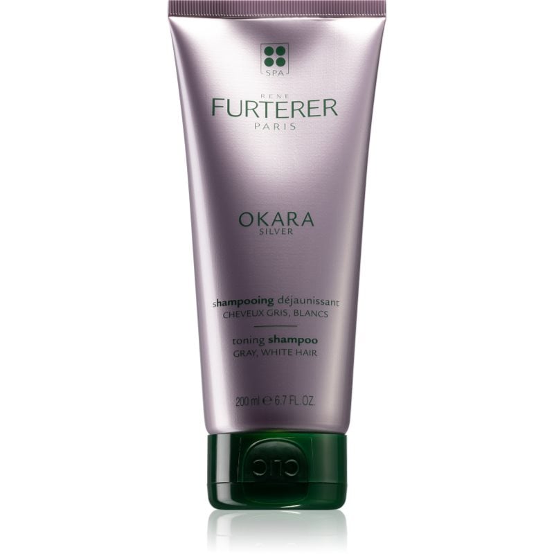 René Furterer Okara Silver тониращ шампоан за сива коса