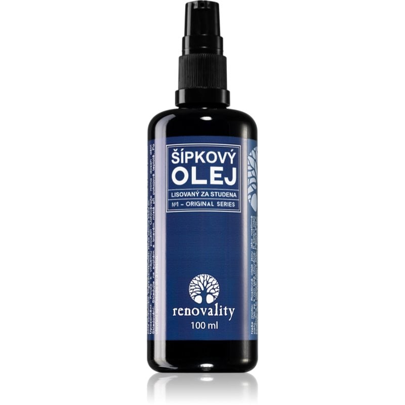 Renovality Original Series Cold-Pressed Rosehip Oil олио за суха или много суха кожа