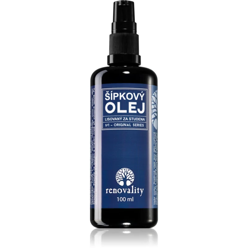 Renovality Original Series Cold-Pressed Rosehip Oil олио за суха или много суха кожа