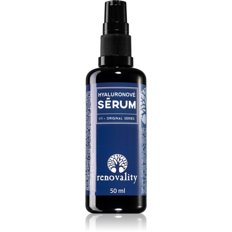 Renovality Renovality Original Series Hyaluronic Serum PURE серум за лице за всички типове кожа на лицето - Унисекс парфюм 50мл - Сравни цени от 1 магазин с безплатна доставка