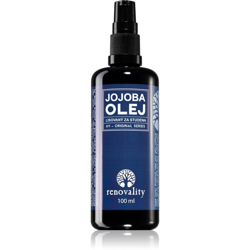Renovality Original Series Cold-Pressed Jojoba Oil олио за лице за суха кожа