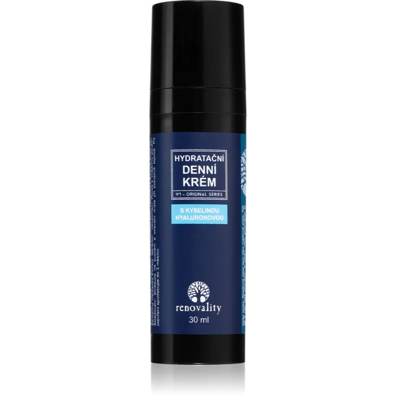 Renovality Hydrating day cream with hyaluronic acid дневен крем за всички типове кожа на лицето
