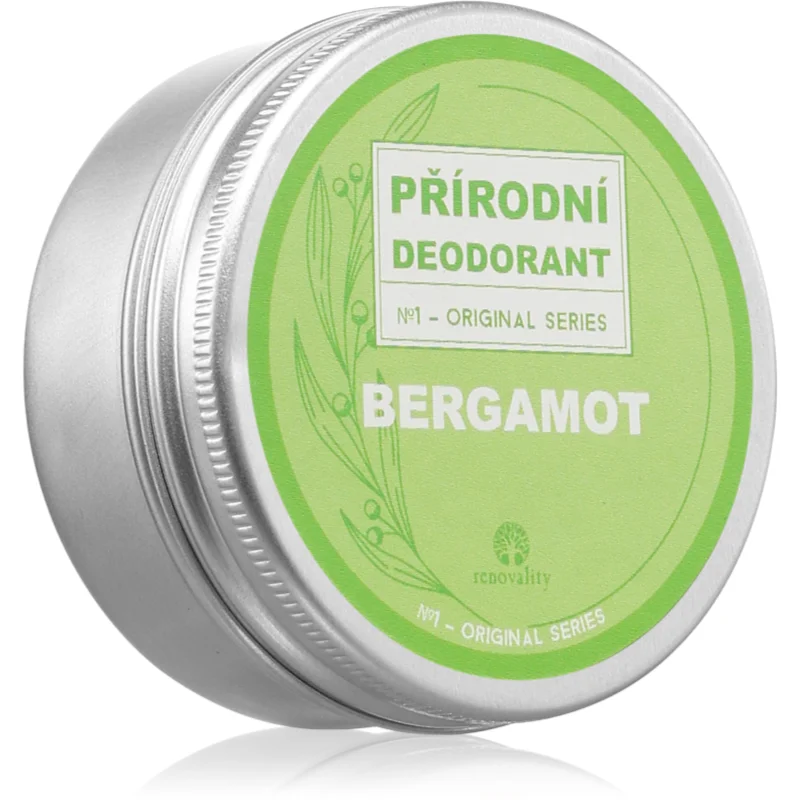 Renovality Original Series Natural Deodorant дезодорант стик с аромат Bergamot - Грижа за тяло - Сравни цени от 1 магазин с безплатна доставка