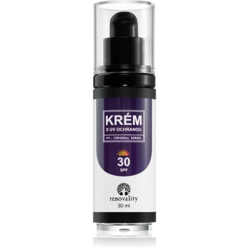 Renovality Mineral Cream with UV Protection крем за лице SPF 30 - Грижа за лице - Сравни цени от 1 магазин с безплатна доставка