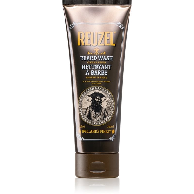 Reuzel Clean & Fresh Beard Wash хидратиращ почистващ крем за зоната на лицето и брадата