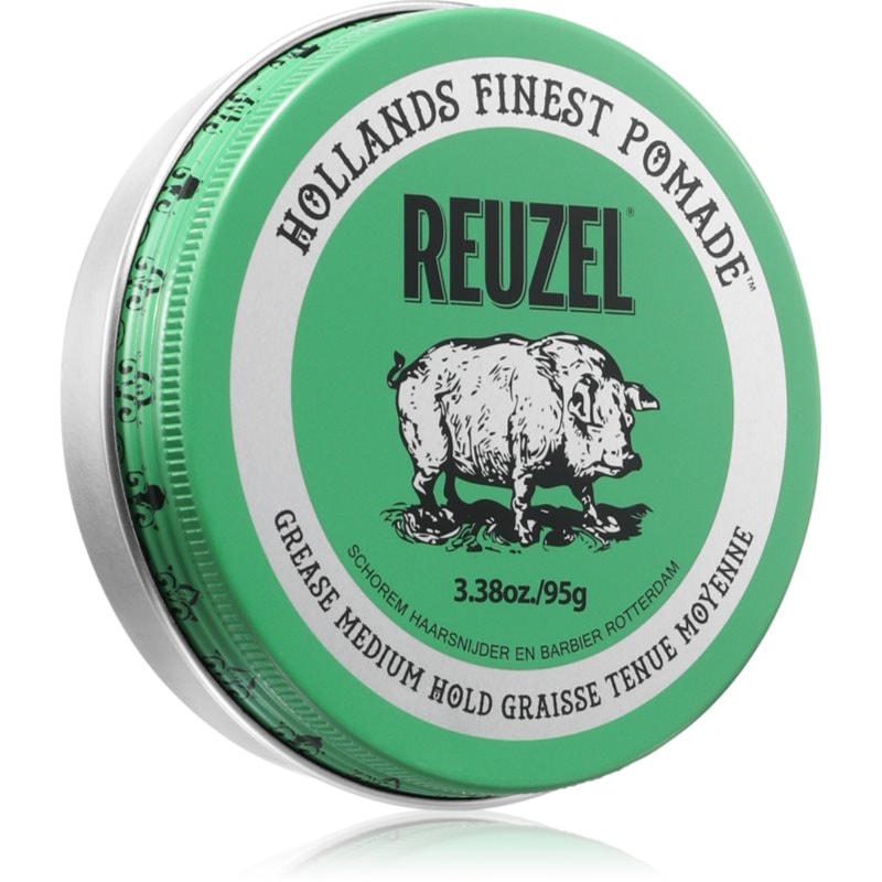 Reuzel Green Grease Medium Hold помада за коса - Грижа за коса - Сравни цени от 1 магазин с безплатна доставка