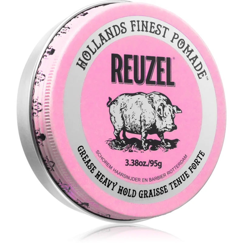 Reuzel Pink Grease Heavy Hold помада за коса - Грижа за коса - Сравни цени от 1 магазин с безплатна доставка
