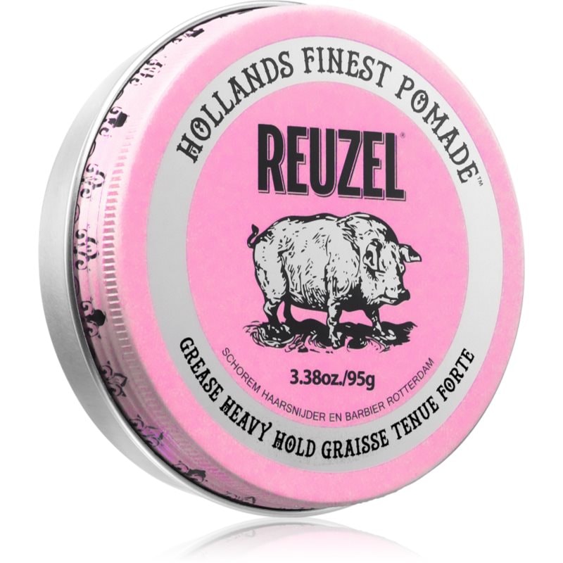 Reuzel Pink Grease Heavy Hold помада за коса - Грижа за коса - Сравни цени от 1 магазин с безплатна доставка