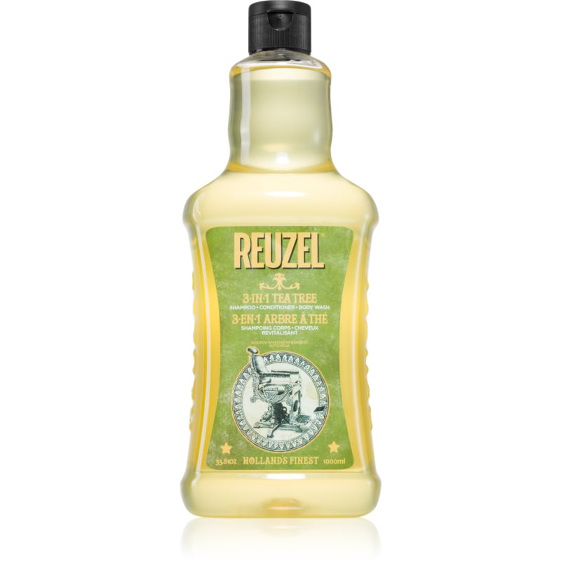 Reuzel Tea Tree 3 в 1 шампоан, балсам и душ гел за мъже - Грижа за коса - Сравни цени от 1 магазин с безплатна доставка
