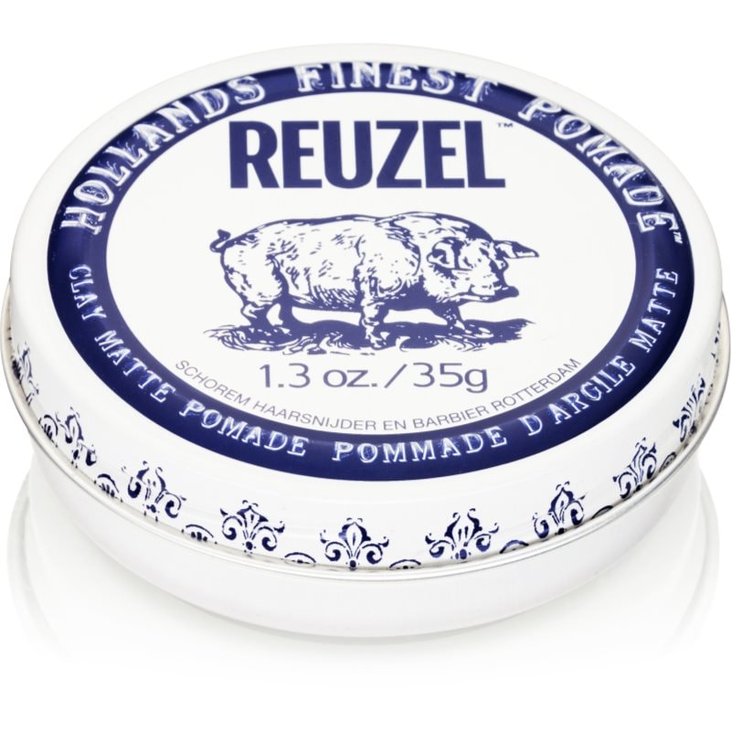 Reuzel Hollands Finest Pomade Clay Моделираща глина с матиращ ефект - Грижа за коса - Сравни цени от 1 магазин с безплатна доставка