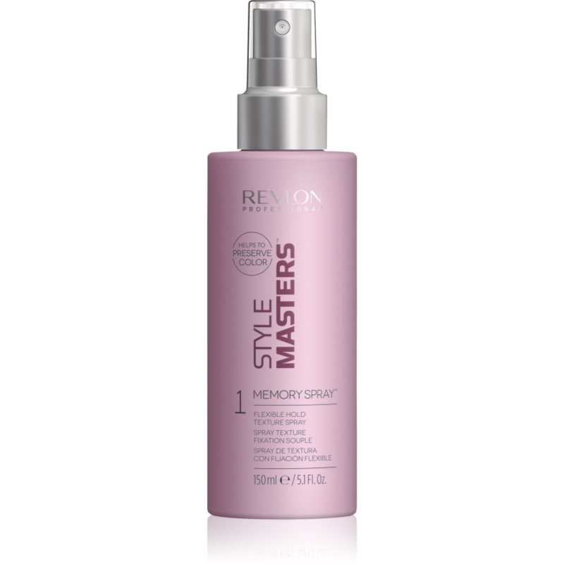 Revlon Professional Style Masters Memory Spray стилизиращ спрей за фиксиране и оформяне - Грижа за коса - Сравни цени от 1 магазин с безплатна доставка