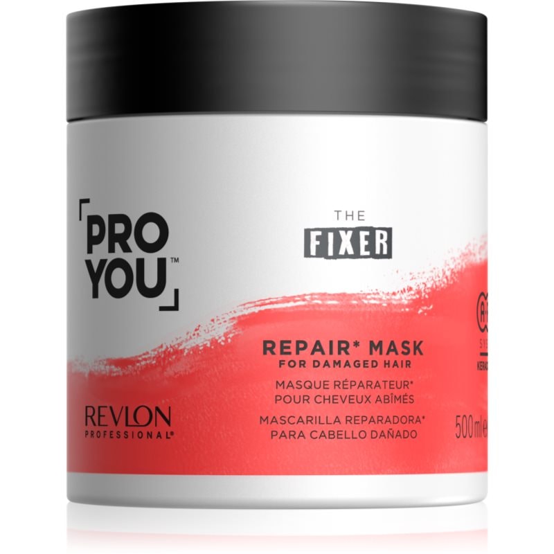 Revlon Professional Revlon Professional Pro You The Fixer дълбоко регенерираща маска за третирана коса и скалп - Унисекс парфюм 500мл - Сравни цени от 1 магазин с безплатна доставка