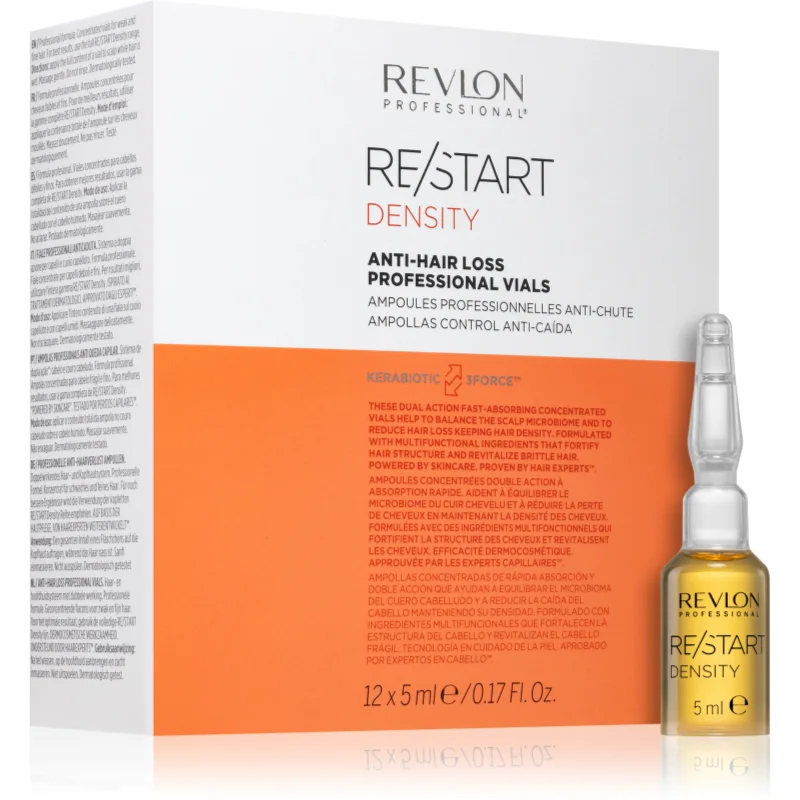 Revlon Professional Re/Start Density Интензивна грижа против косопад 12x - Грижа за коса - Сравни цени от 1 магазин с безплатна доставка