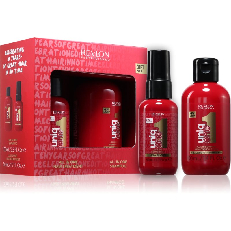 Revlon Professional UniqOne Gift Pack подаръчен комплект за жени - Комплект - Сравни цени от 1 магазин с безплатна доставка