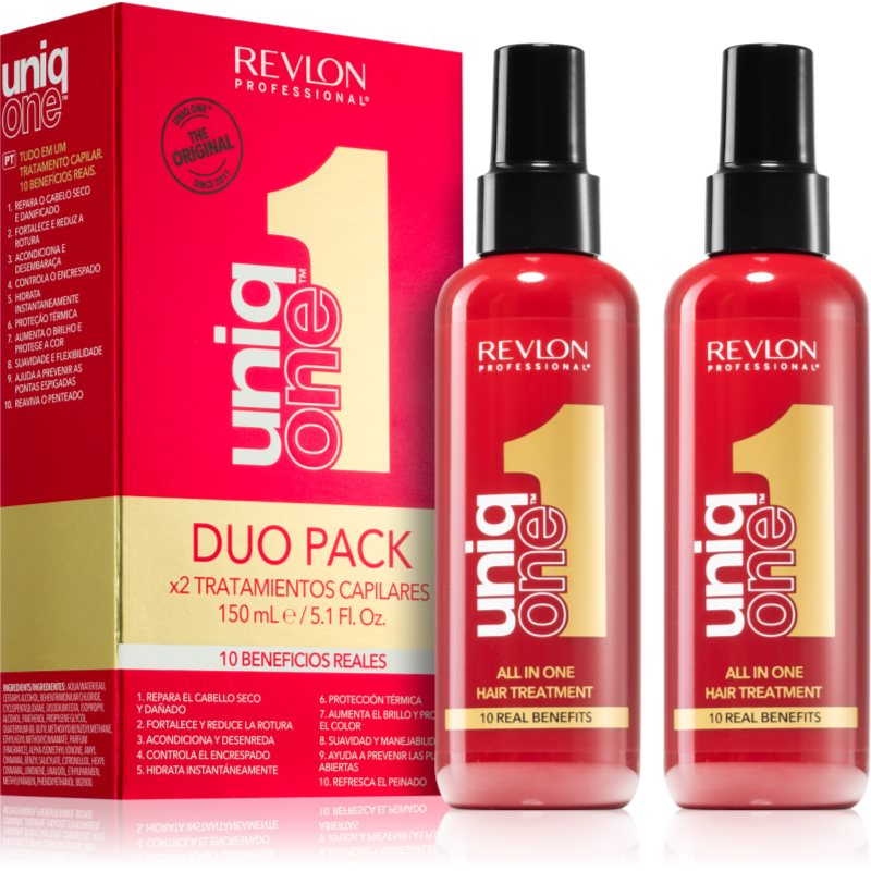 Revlon Professional UniqOne All In One Classic Set комплект безжизнена коса - Комплект - Сравни цени от 1 магазин с безплатна доставка