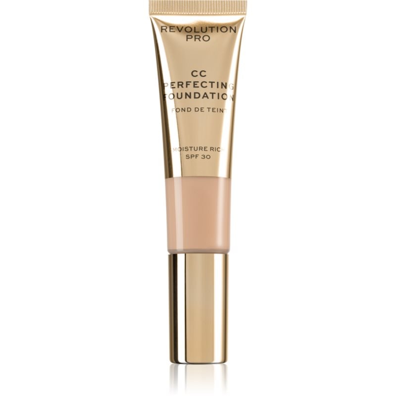 Revolution PRO CC Perfecting хидратиращ фон дьо тен с изглаждащ ефект SPF 30 - Грим - Сравни цени от 1 магазин с безплатна доставка