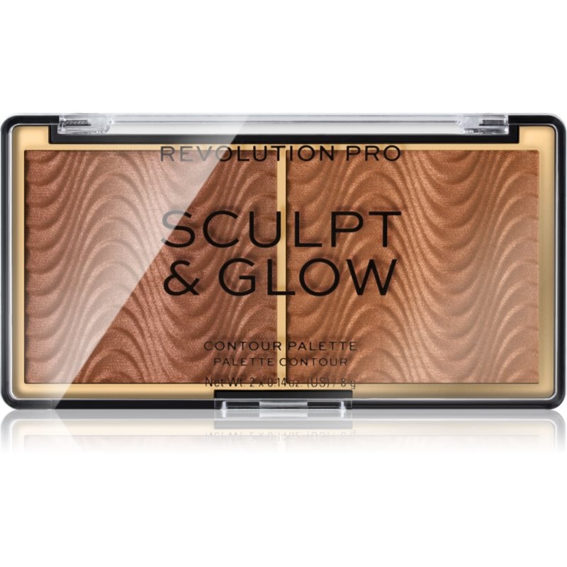 Revolution PRO Sculpt And Glow палитра за контуриране и озаряване - Грим - Сравни цени от 1 магазин с безплатна доставка