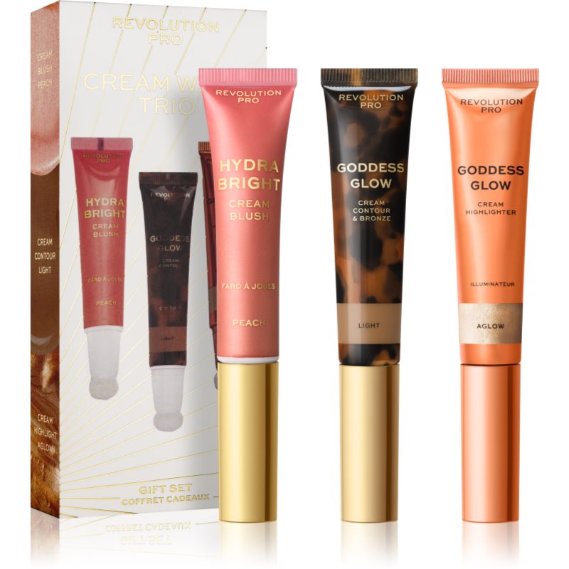 Revolution PRO Cream Wand Trio подаръчен комплект за лице - Комплект - Сравни цени от 1 магазин с безплатна доставка