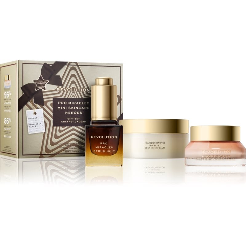Revolution PRO Xmas 2025 Mini Skincare Heroes коледен подаръчен комплект за лице