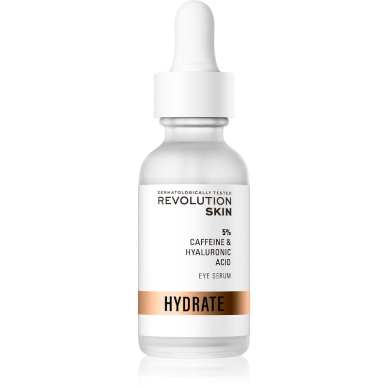 Revolution Skincare Caffeine Solution 5% + Hyaluronic Acid серум за околоочната зона