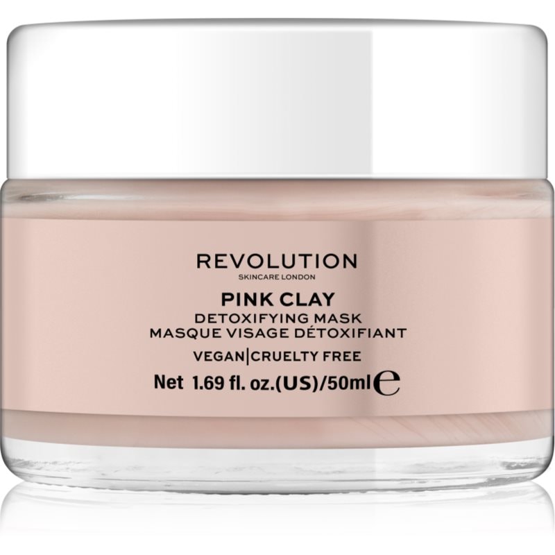 Revolution Skincare Pink Clay детоксикираща маска за лице - Грижа за лице - Сравни цени от 1 магазин с безплатна доставка
