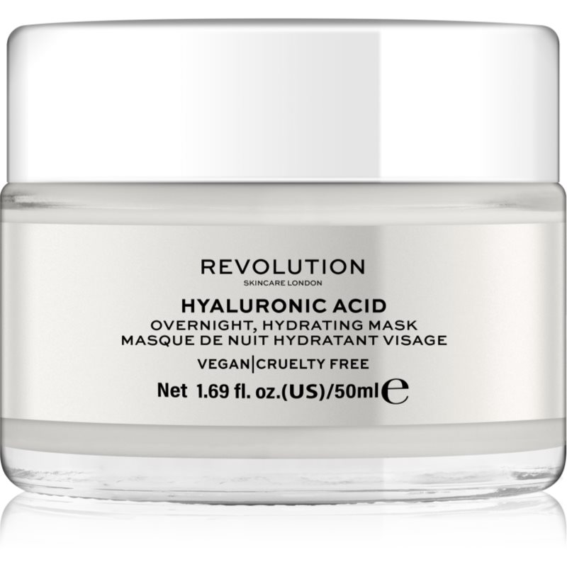 Revolution Skincare Hyaluronic Acid нощна хидратираща маска за лице - Грижа за лице - Сравни цени от 1 магазин с безплатна доставка