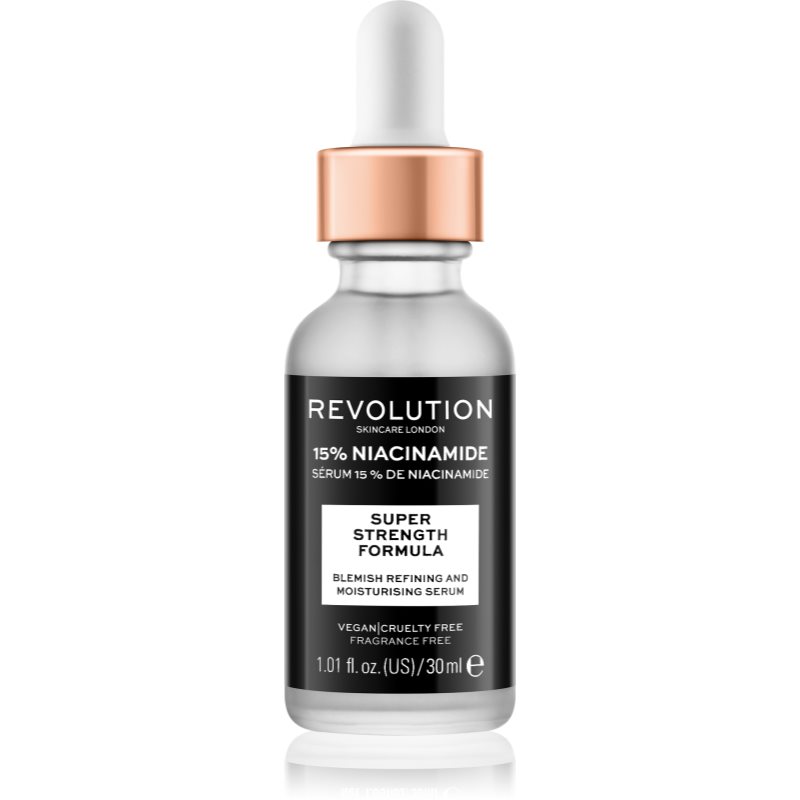 Revolution Skincare Niacinamide 15% хидратиращ серум за проблемна кожа, акне - Грижа за лице - Сравни цени от 1 магазин с безплатна доставка
