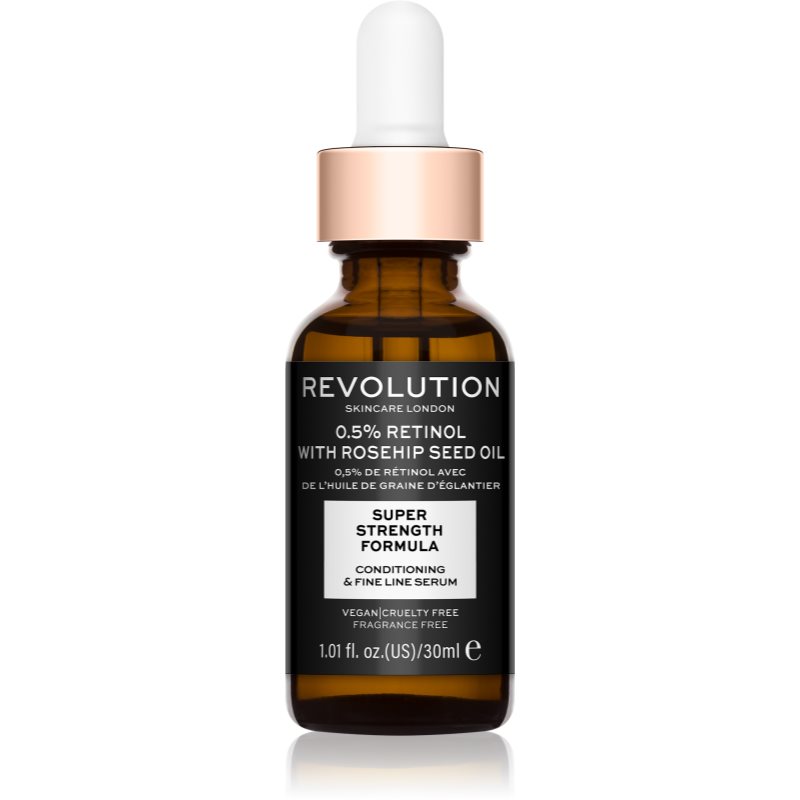 Revolution Skincare Retinol 0.5% With Rosehip Seed Oil хидратиращ серум против бръчки - Грижа за лице - Сравни цени от 1 магазин с безплатна доставка