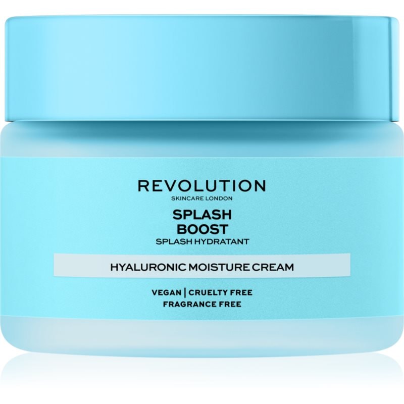 Revolution Skincare Boost Hyaluronic Acid Splash интензивен хидратиращ крем с хиалуронова киселина - Грижа за лице - Сравни цени от 1 магазин с безплатна доставка