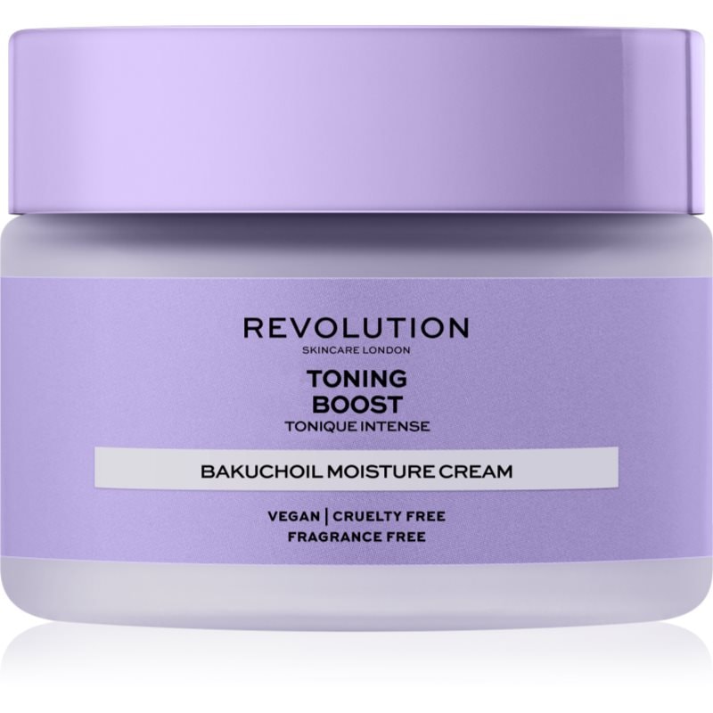 Revolution Skincare Boost Toning Bakuchiol успокояващ и хидратиращ крем - Грижа за лице - Сравни цени от 1 магазин с безплатна доставка