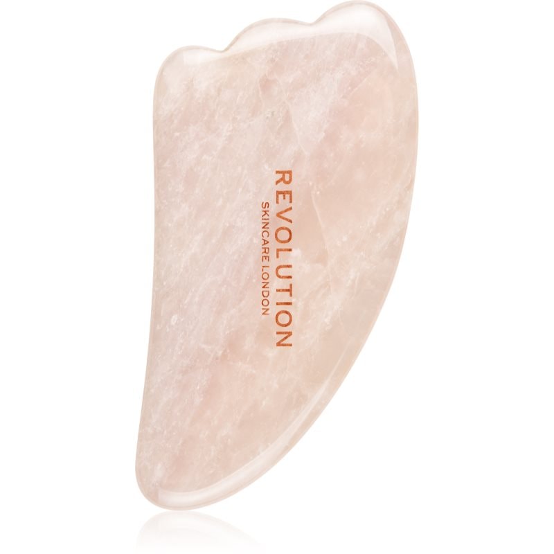 Revolution Skincare Gua Sha Rose Quartz масажно приспособление за лице - Грижа за лице - Сравни цени от 1 магазин с безплатна доставка