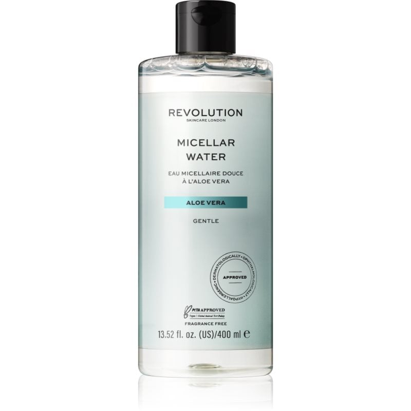 Revolution Skincare Aloe Vera нежна мицеларна вода с алое вера