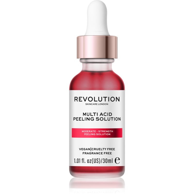Revolution Skincare AHA + BHA Moderate Multi Acid Peeling Solution нежен серум за лице с пилинг ефект - Грижа за лице - Сравни цени от 1 магазин с безплатна доставка