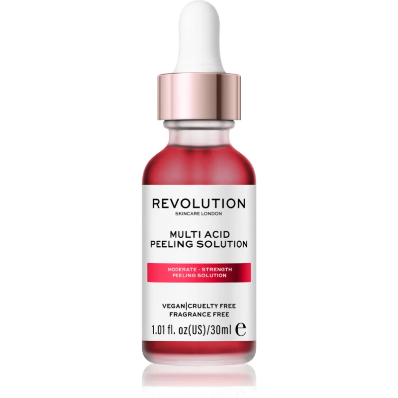 Revolution Skincare AHA + BHA Moderate Multi Acid Peeling Solution нежен серум за лице с пилинг ефект - Грижа за лице - Сравни цени от 1 магазин с безплатна доставка