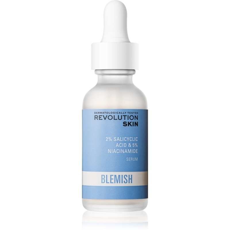 Revolution Skincare Blemish 2% Salicylic Acid & 5% Niacinamide успокояващ серум за проблемна кожа, акне - Грижа за лице - Сравни цени от 1 магазин с безплатна доставка