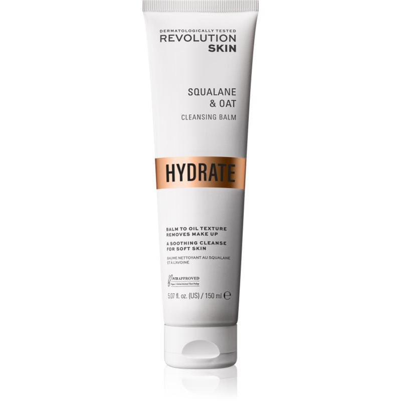 Revolution Skincare Revolution Skincare Hydrate Squalane & Oat балсам за почистване и премахване на грим - Унисекс парфюм 150мл - Сравни цени от 1 магазин с безплатна доставка